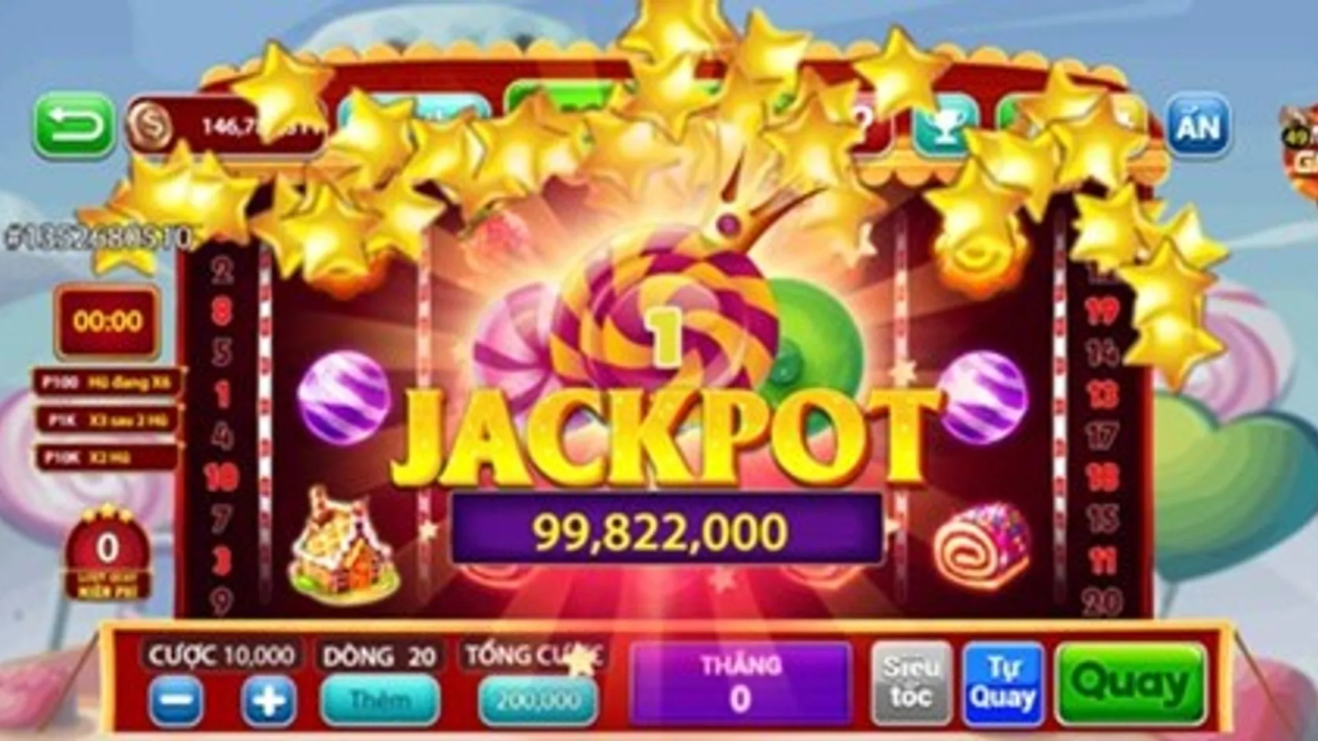 Người chơi ăn mừng chiến thắng Jackpot Nổ Hũ 88 Win